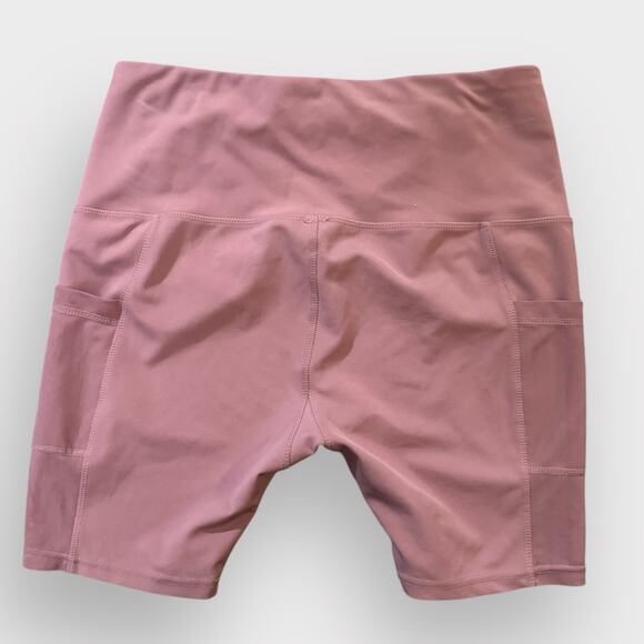 Embrace Your Love Women's Pink Bike Shorts with pockets, size large - Picture 5 of 6